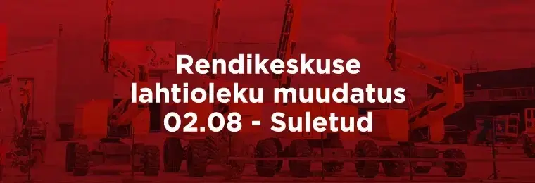 Seoses inventuuriga oleme suletud 24.05.2025